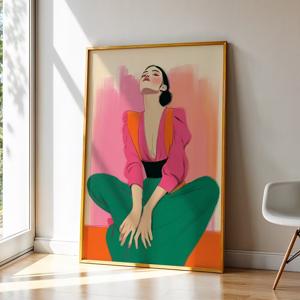 Home Decor Nz - Modern, Retro Pluralistik Feminizm Duvar Sanat