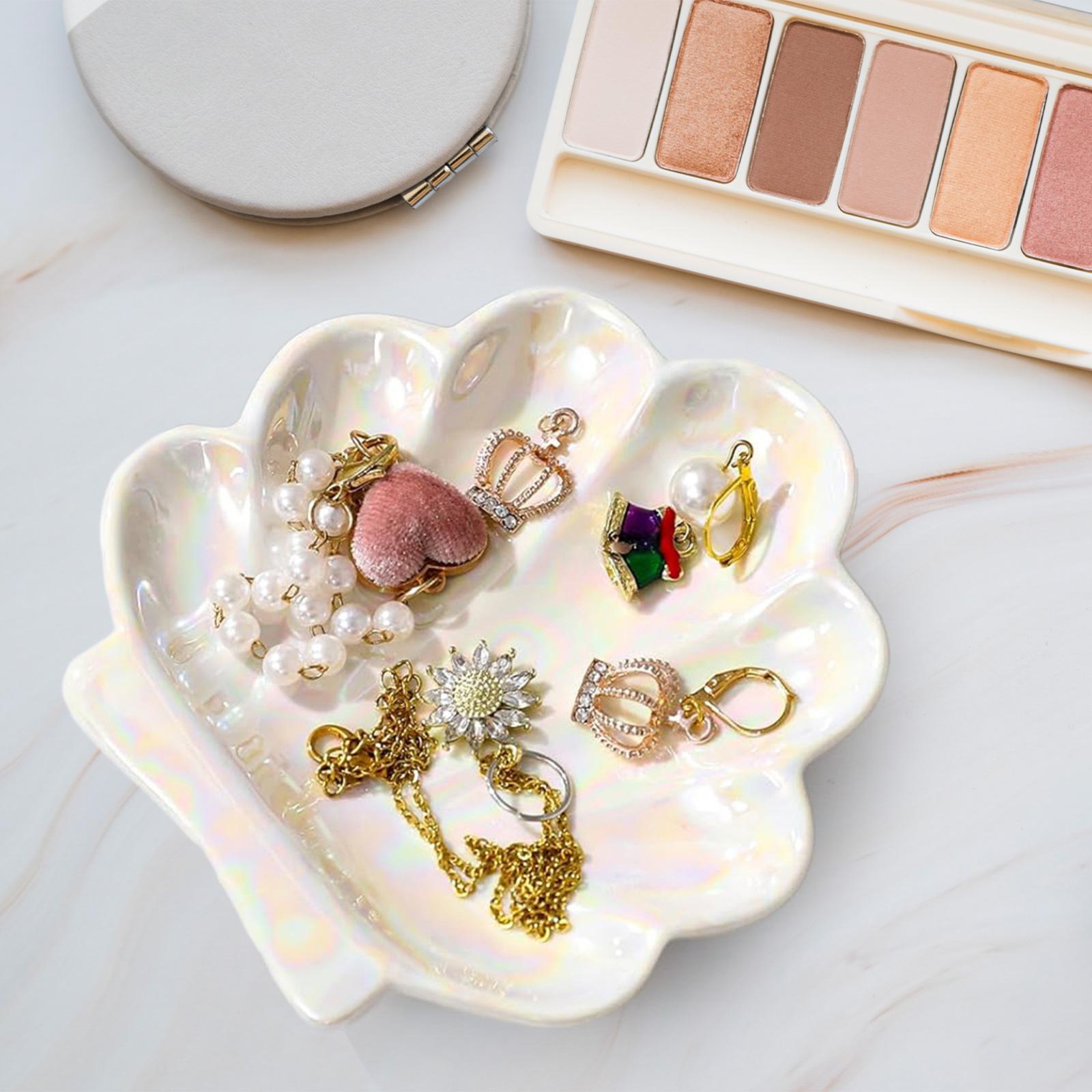 Ceramic Trinket Dish - Kabuk Takı Çanak Takı Plaka Tutucu