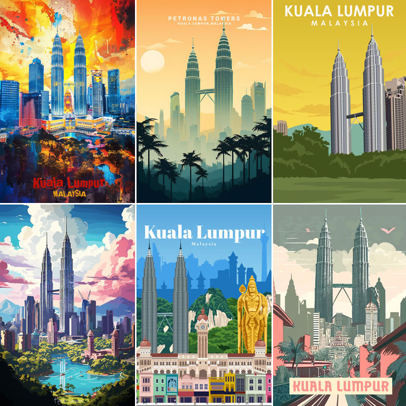 Home Decor Malaysia - Kuala Lumpur Malezya Seyahat Manzaralı Yer
