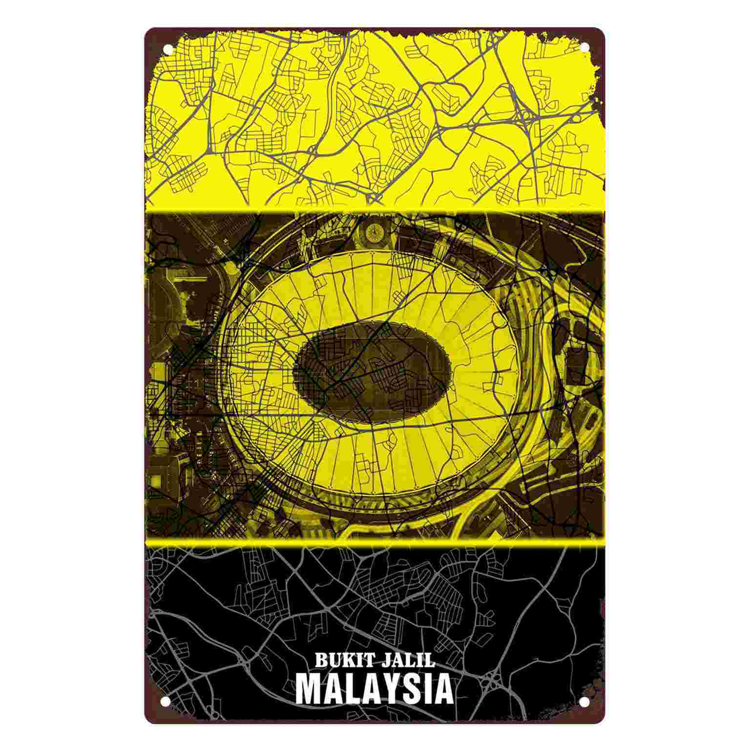 Home Decor Malaysia - 2D DÜZ 1 adet Bukit Jalil