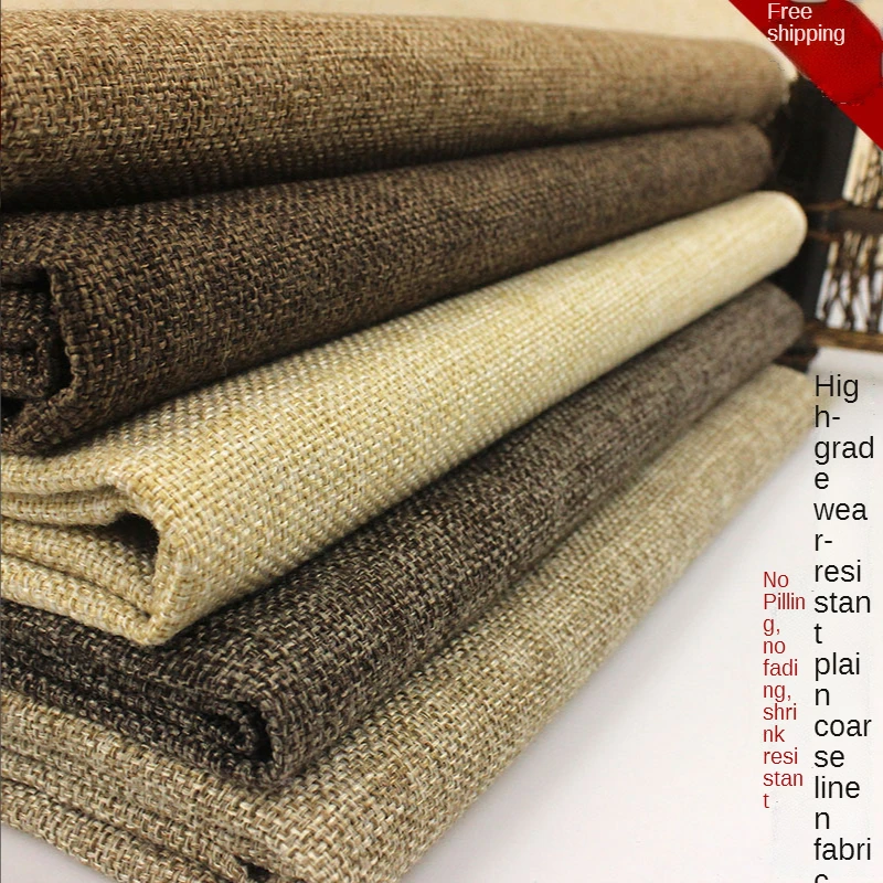 Linen Table Runner - Kalınlaşma çuval bezi ince keten pamuk