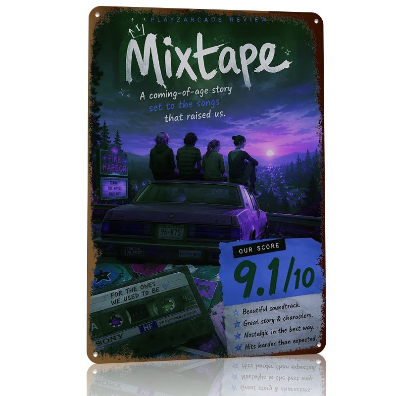 Mixtape Oyun İncelemesi 3D Dok - Review Home Decor incelemesi ve fiyatı
