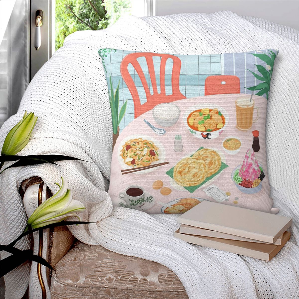 Kopitiam Gıda Malezya Yastık K - Home Decor Malaysia incelemesi ve fiyatı