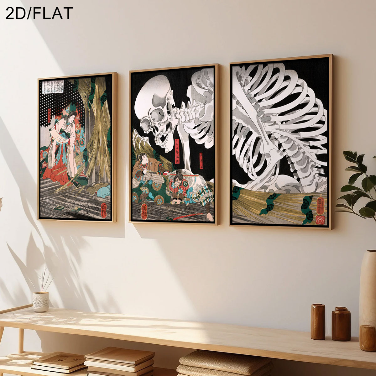 3 adet Retro Japon Takiyasha C - Home Decor Quirky incelemesi ve fiyatı