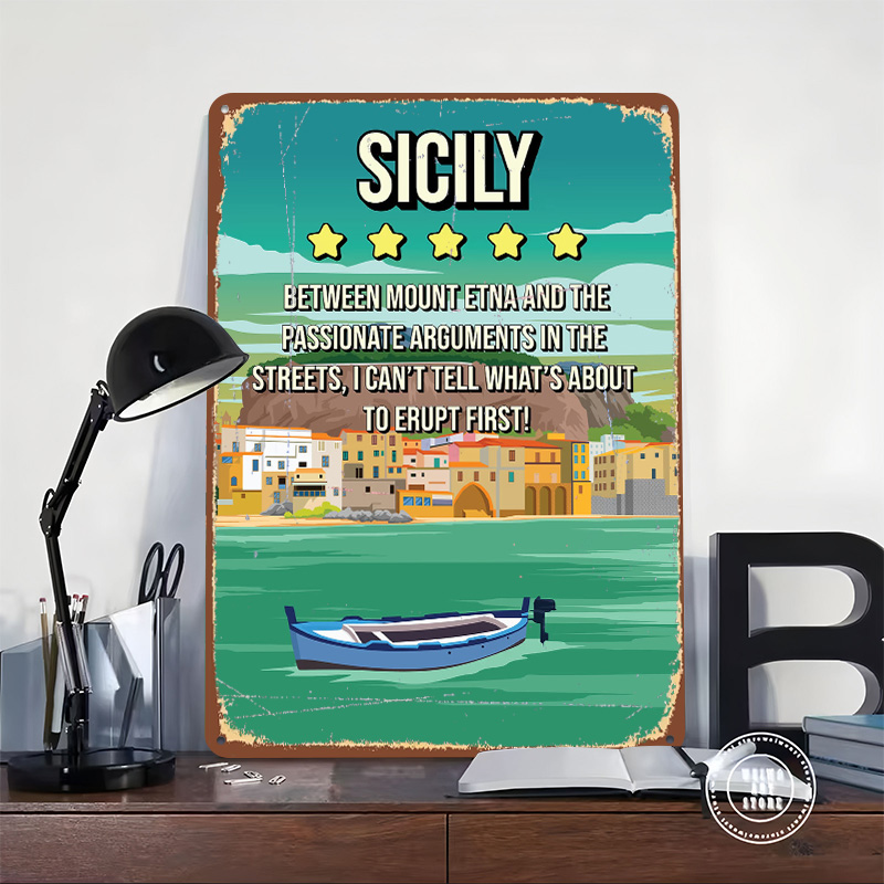 Sicilya Komik İnceleme Seyahat - Review Home Decor incelemesi ve fiyatı
