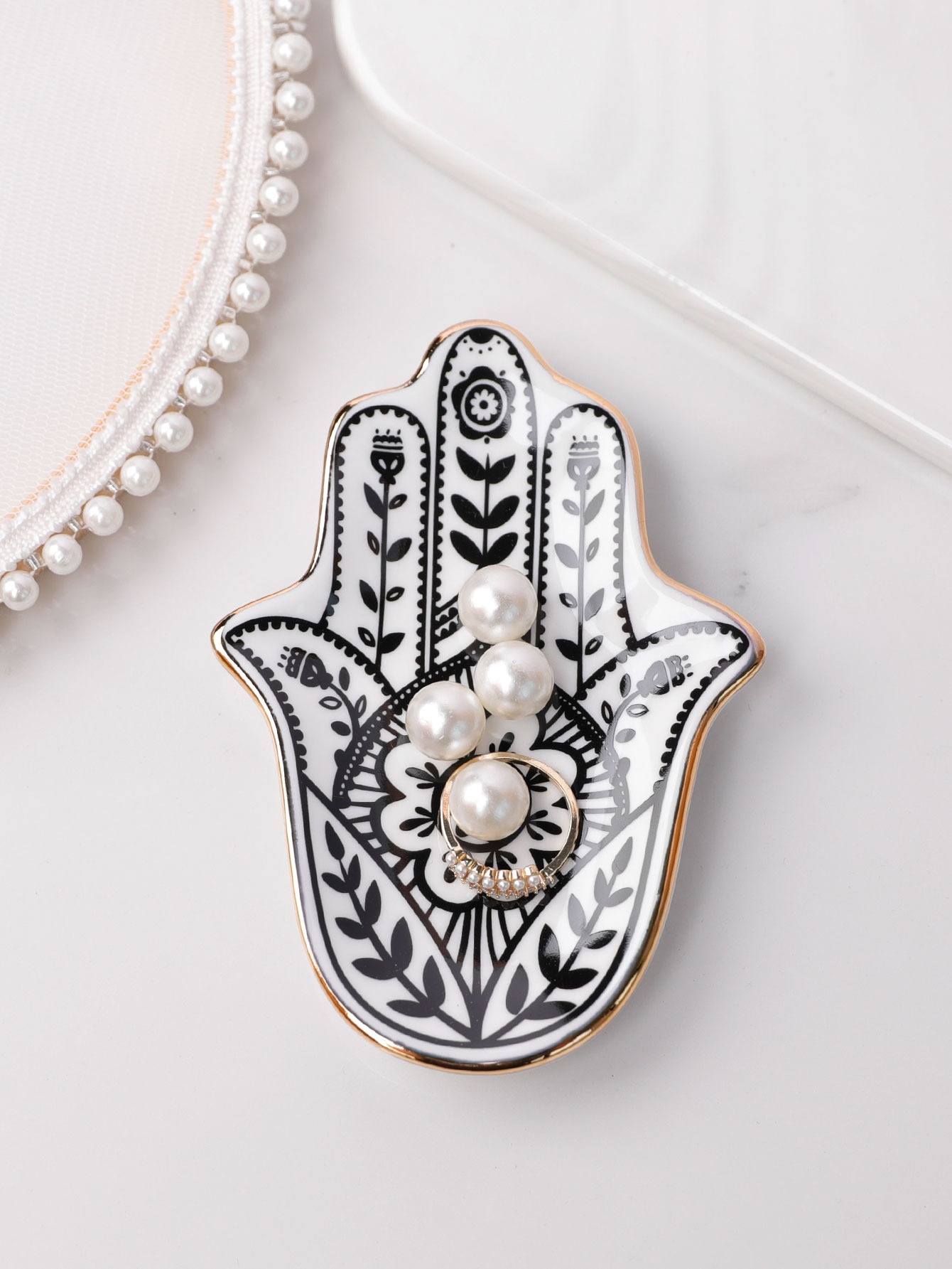 Seramik El Biblo Tabağı, Küçük - Ceramic Trinket Dish incelemesi ve fiyatı