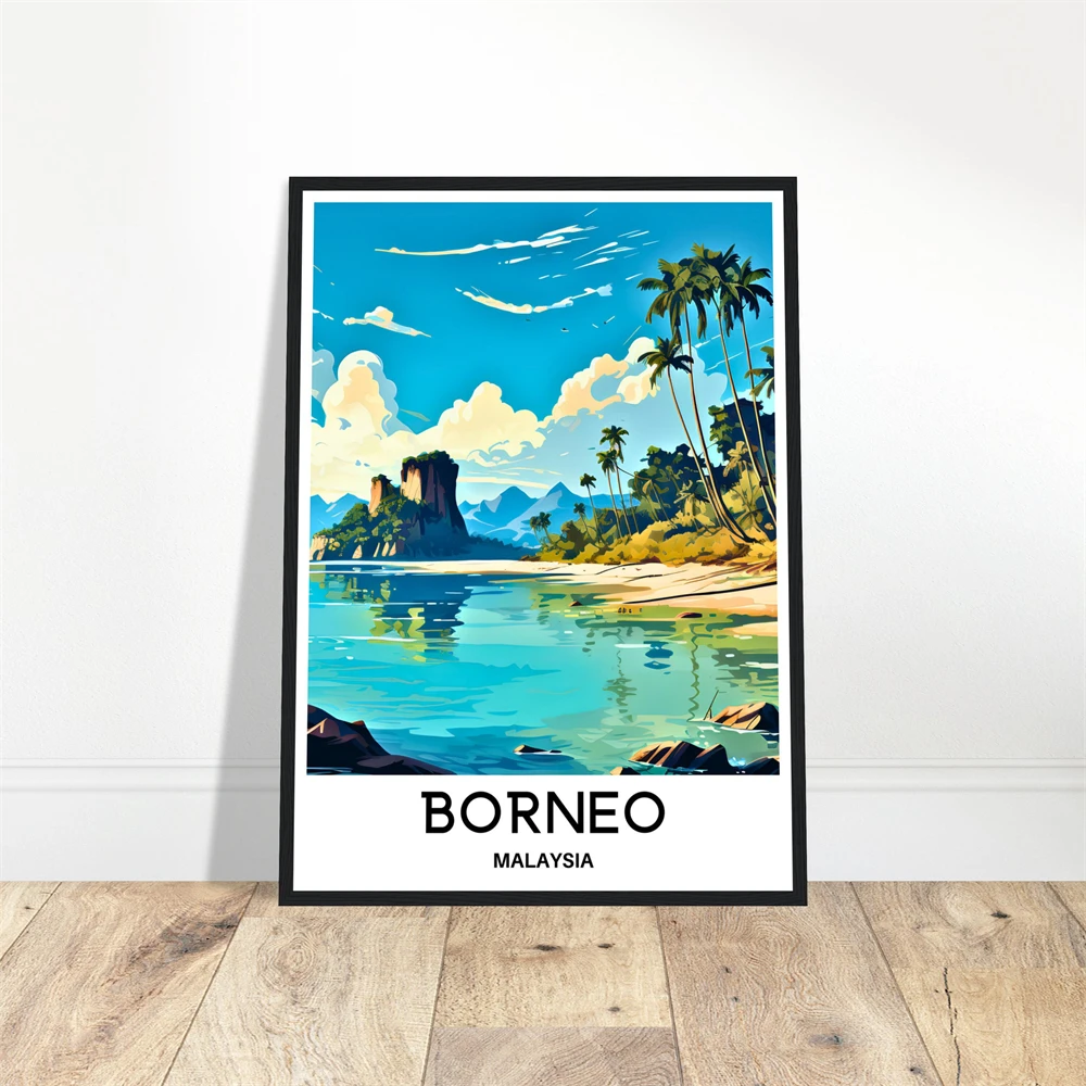 Penang Malezya Seyahat Posteri - Home Decor Malaysia incelemesi ve fiyatı