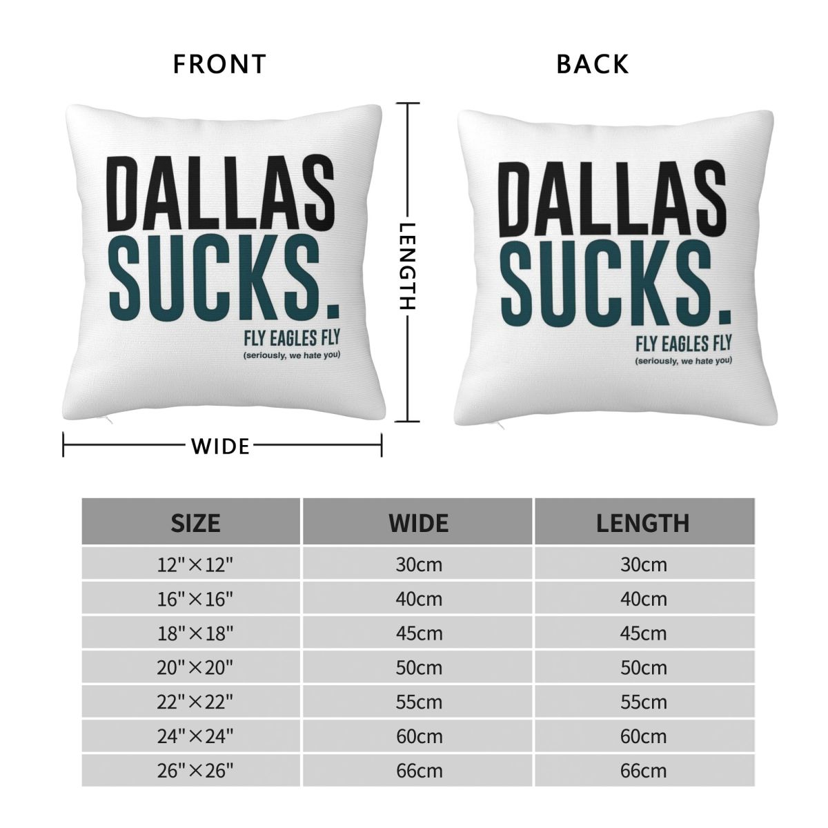 Dallas Sucks Fly Eagles Fly ka - Home Decor Dallas incelemesi ve fiyatı