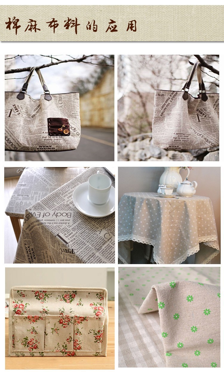 Sewing Material Tissu Tableclo - Linen Table Runner incelemesi ve fiyatı