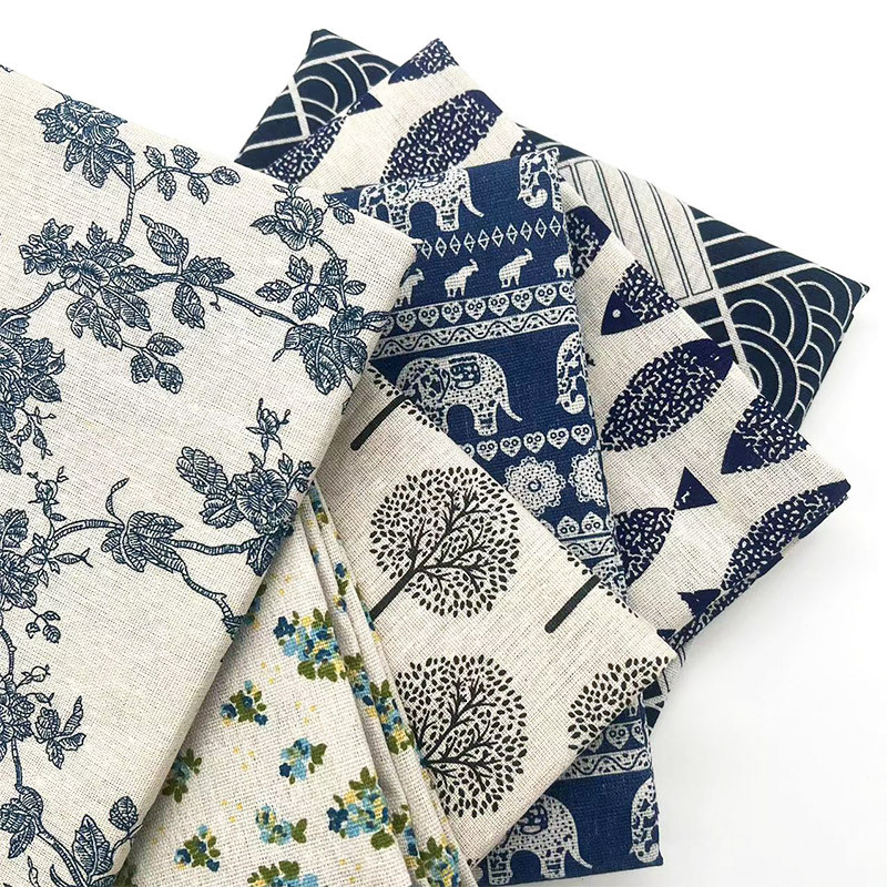 Vintage Mavi Çiçekli Pamuklu K - Linen Table Runner incelemesi ve fiyatı