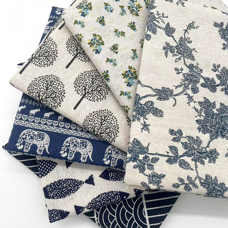 Vintage Mavi Çiçekli Pamuklu K - Linen Table Runner incelemesi ve fiyatı