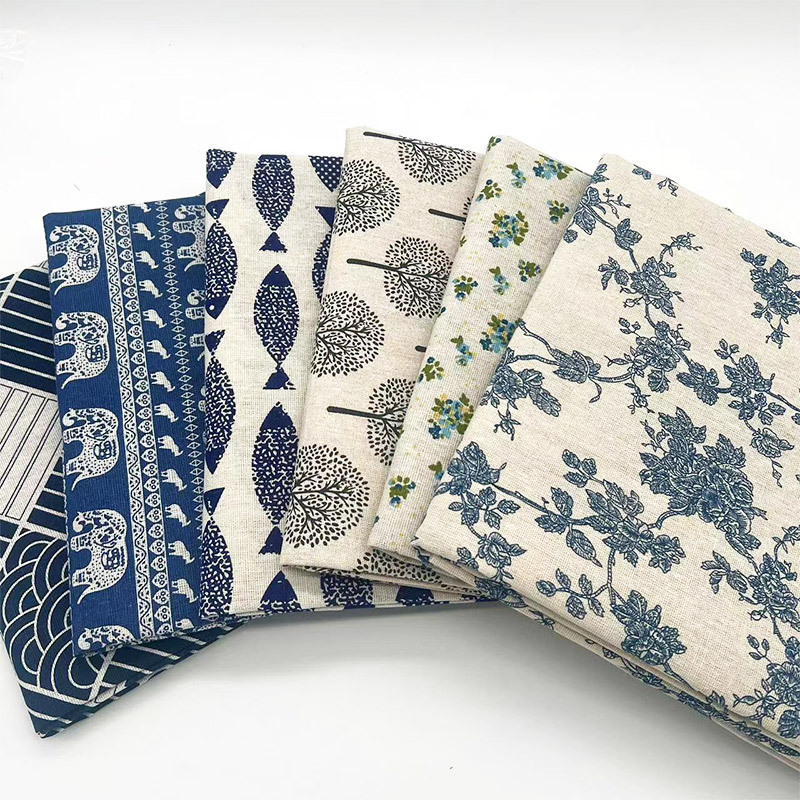 Vintage Mavi Çiçekli Pamuklu K - Linen Table Runner incelemesi ve fiyatı