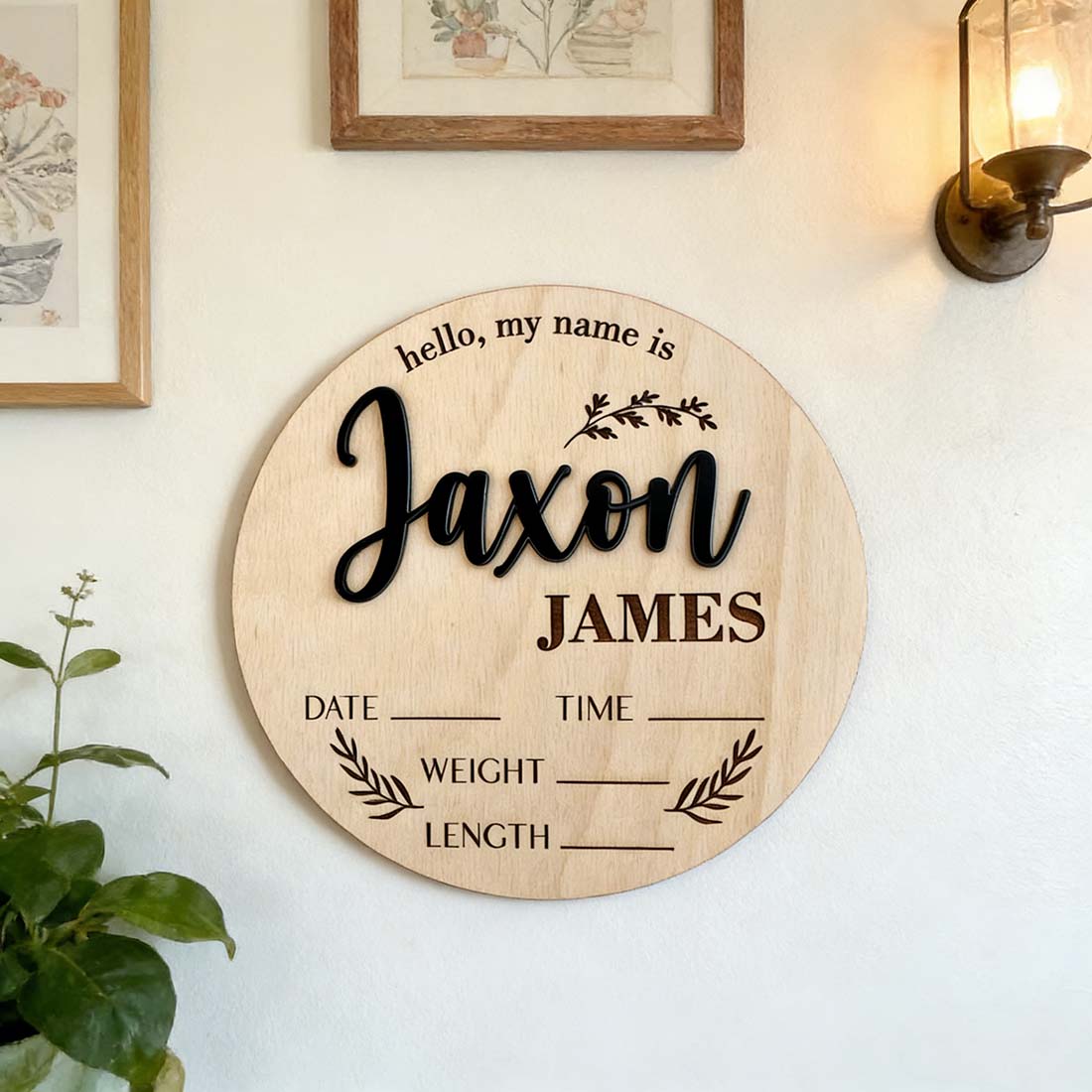 1 adet özel bebek duyuru işare - Home Decor Unique incelemesi ve fiyatı