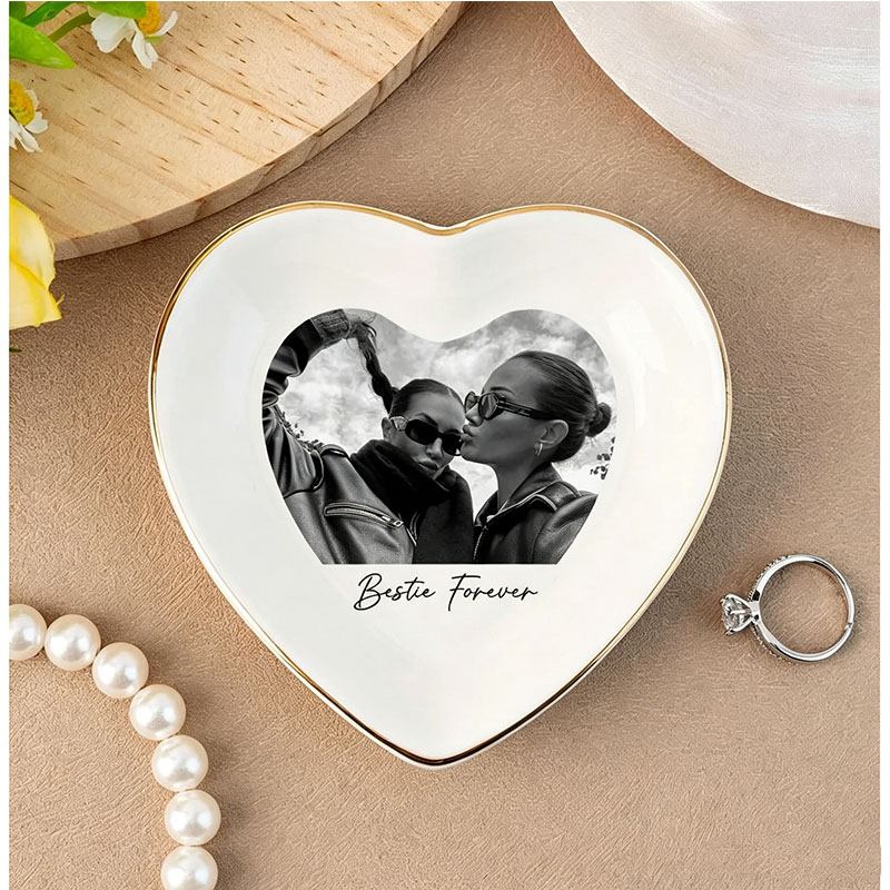 Kişiye Özel En İyi Arkadaş Fot - Ceramic Trinket Dish incelemesi ve fiyatı