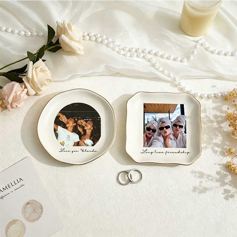 Kişiye Özel En İyi Arkadaş Fot - Ceramic Trinket Dish incelemesi ve fiyatı