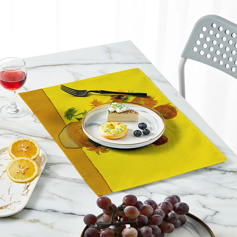 Yeni Van Gogh Yağlıboya Masa M - Linen Table Runner incelemesi ve fiyatı