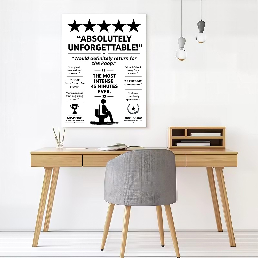 Komik Banyo İncelemesi Baskılı - Review Home Decor incelemesi ve fiyatı