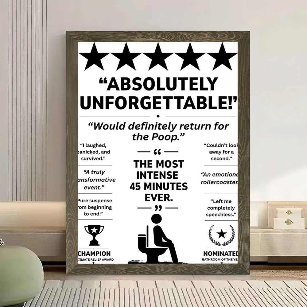 Komik Banyo İncelemesi Baskılı - Review Home Decor incelemesi ve fiyatı
