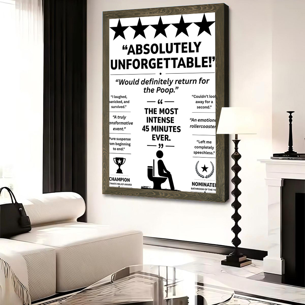 Komik Banyo İncelemesi Baskılı - Review Home Decor incelemesi ve fiyatı