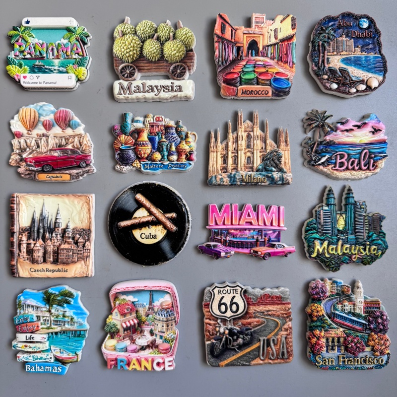 Buzdolabı mıknatısları Malta M - Home Decor Malaysia incelemesi ve fiyatı