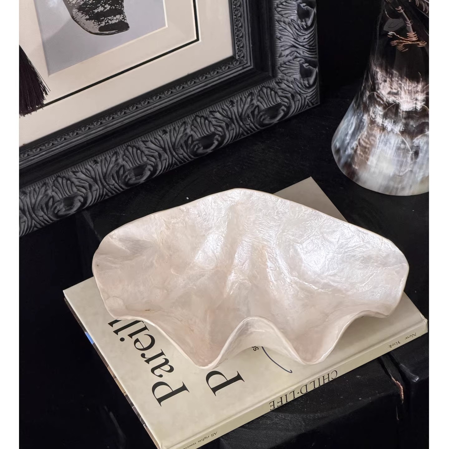 Kabuk Tepsisi Simüle Kabuk Kas - Ceramic Trinket Dish incelemesi ve fiyatı