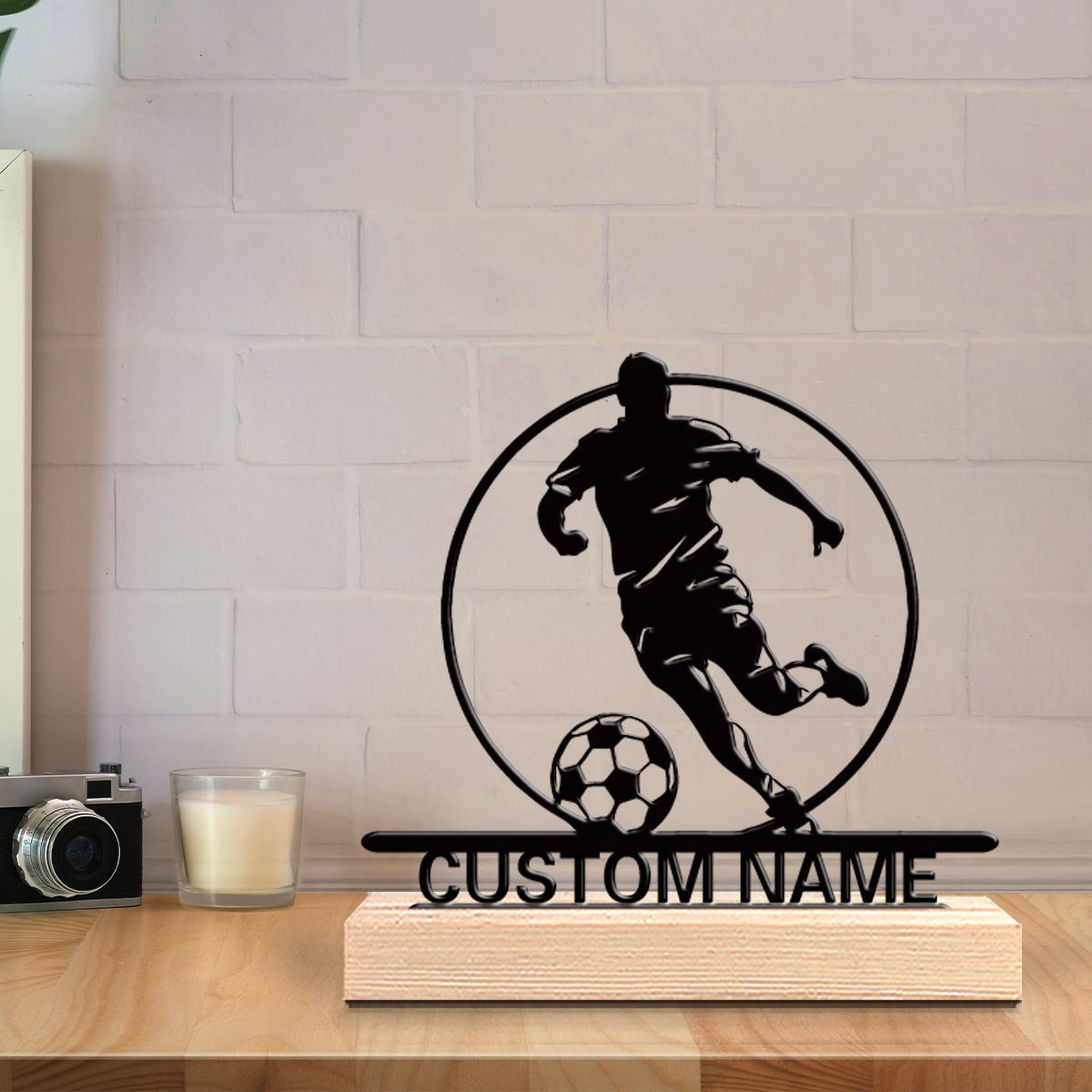 İsme Özel Metal Futbolcu Heyke - Home Decor Unique incelemesi ve fiyatı