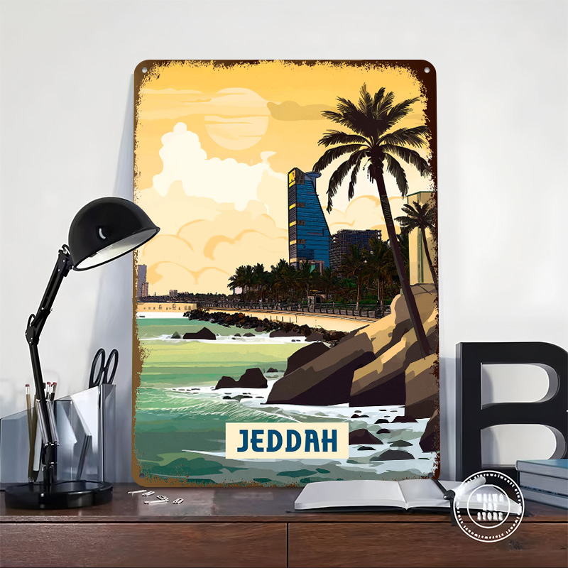 Jeddah Posteri Özelleştirilmiş - Home Decor Jeddah incelemesi ve fiyatı