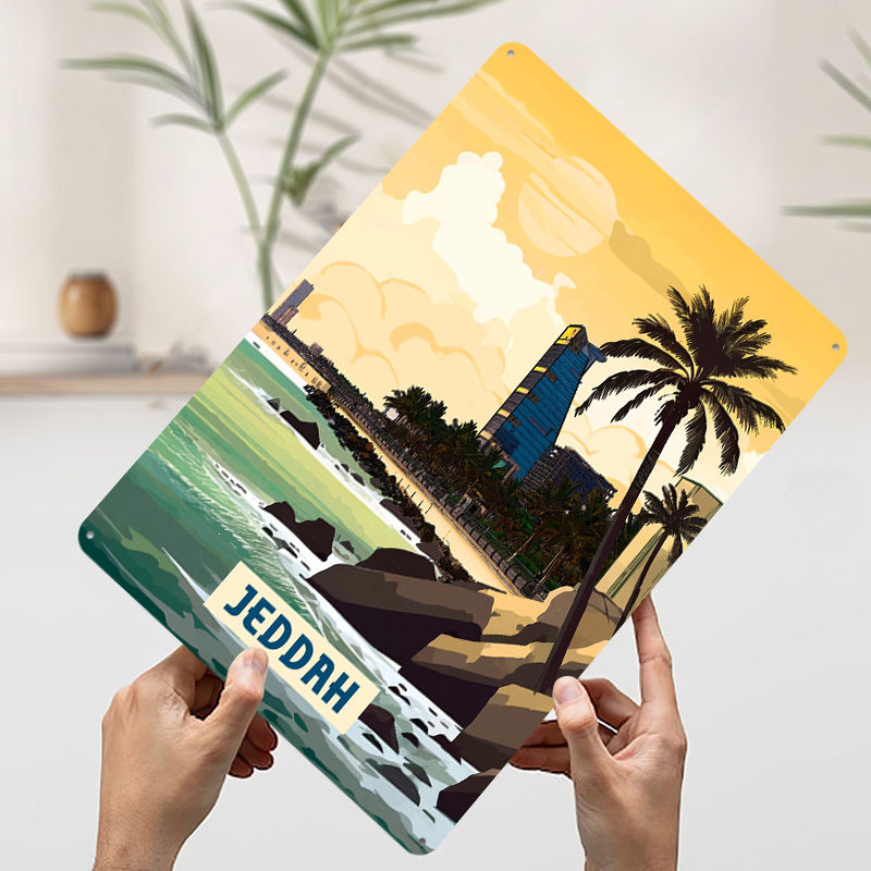Jeddah Posteri Özelleştirilmiş - Home Decor Jeddah incelemesi ve fiyatı