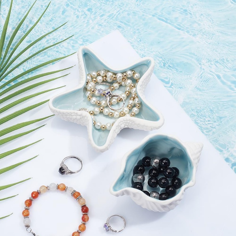 2 adet seramik takı tepsi kabu - Ceramic Trinket Dish incelemesi ve fiyatı