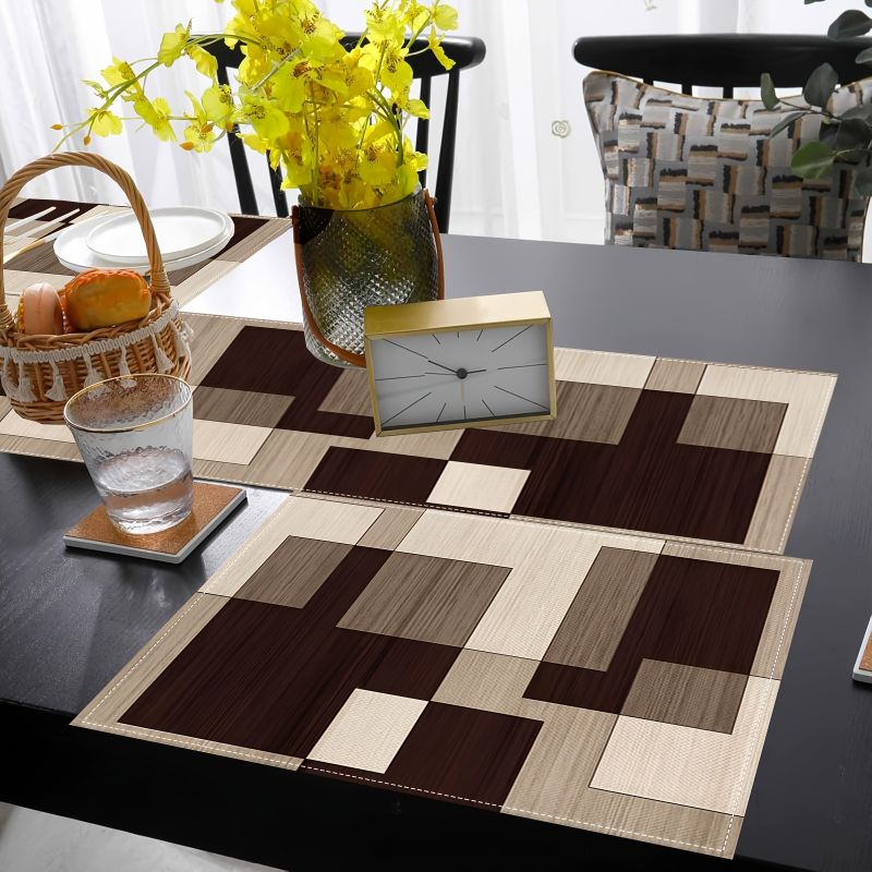 VIKAMA Maillard Geometrik Stil - Linen Table Runner incelemesi ve fiyatı