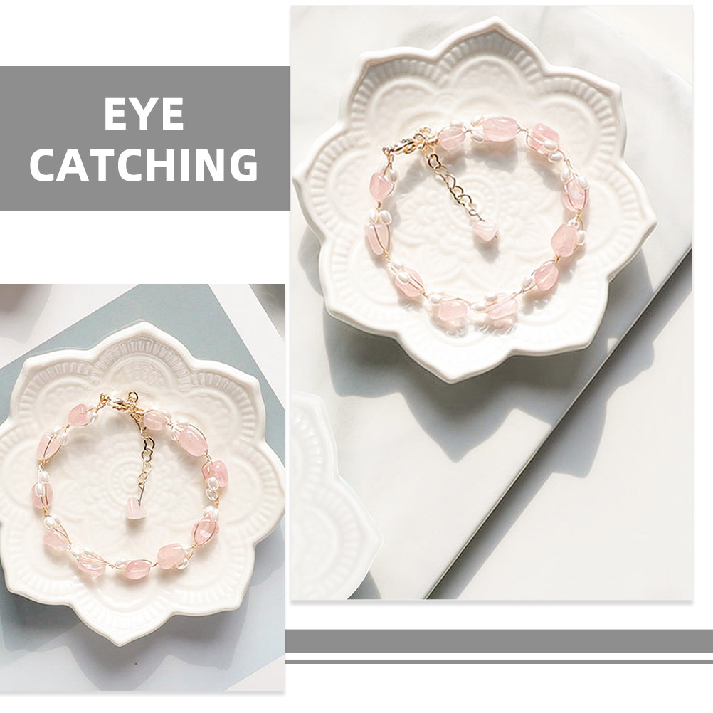 2 adet organik şekil seramik t - Ceramic Trinket Dish incelemesi ve fiyatı