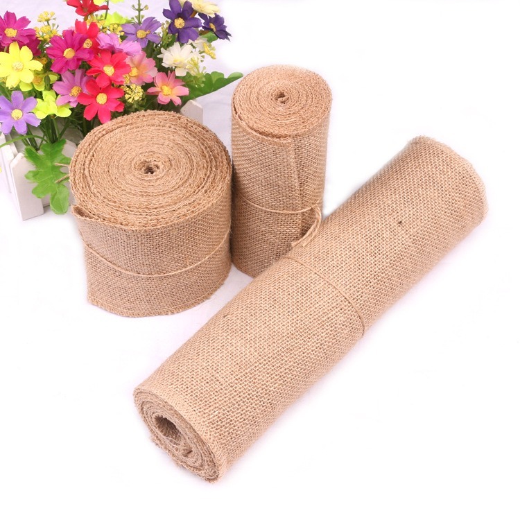 5-30 CM Doğal Jüt Keten Kumaş  - Linen Table Runner incelemesi ve fiyatı