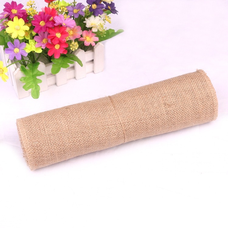 5-30 CM Doğal Jüt Keten Kumaş  - Linen Table Runner incelemesi ve fiyatı