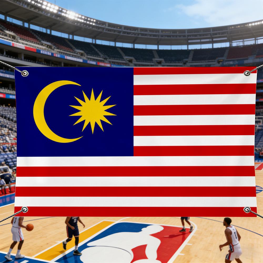 Malezya Bayrakları Özel Duvar  - Home Decor Malaysia incelemesi ve fiyatı