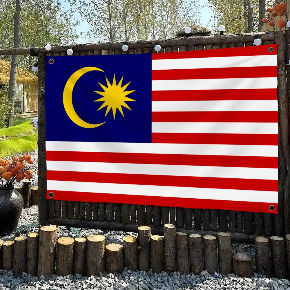 Malezya Bayrakları Özel Duvar  - Home Decor Malaysia incelemesi ve fiyatı