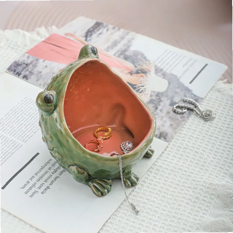 Seramik Kurbağa Takı Tabağı Bü - Ceramic Trinket Dish incelemesi ve fiyatı