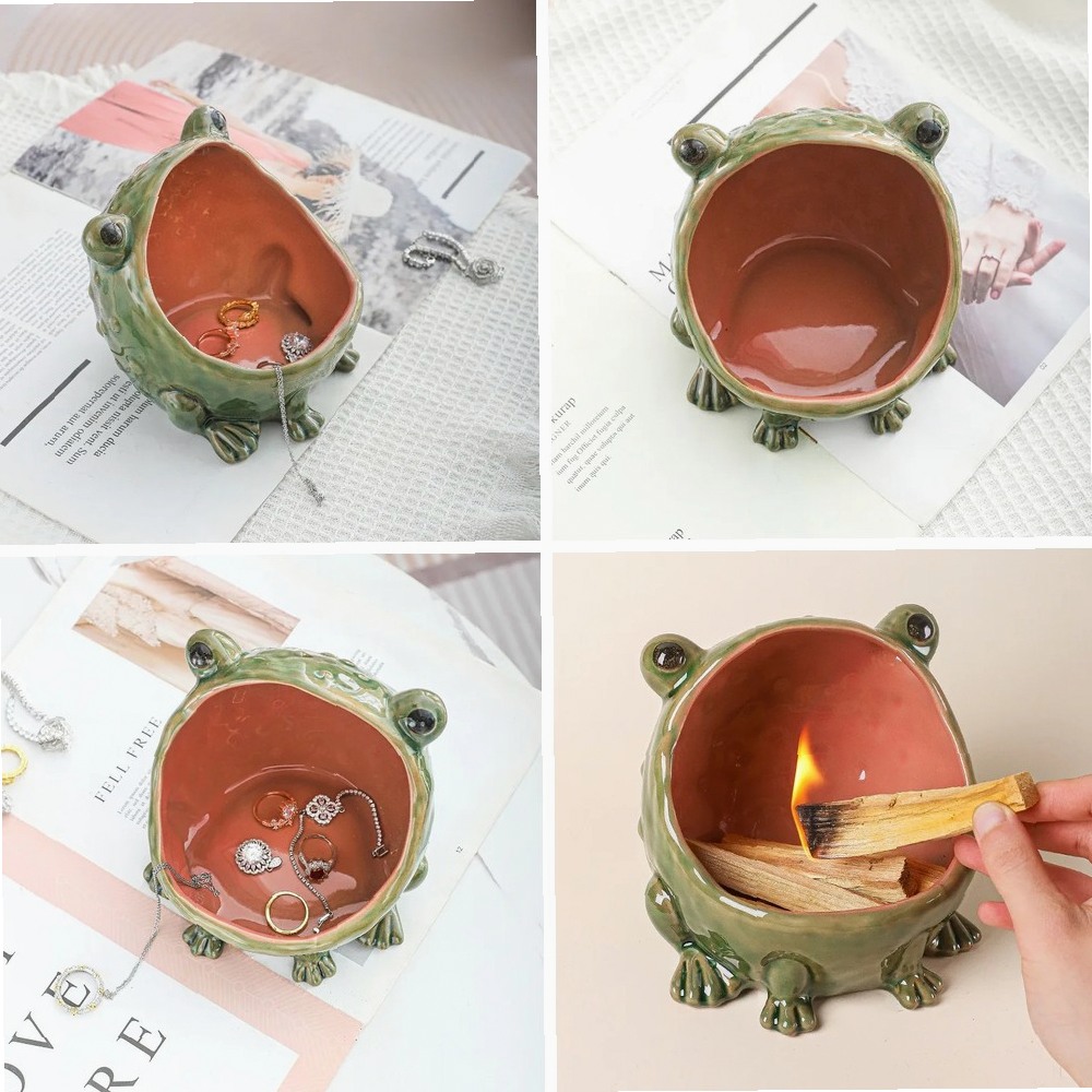 Seramik Kurbağa Takı Tabağı Bü - Ceramic Trinket Dish incelemesi ve fiyatı