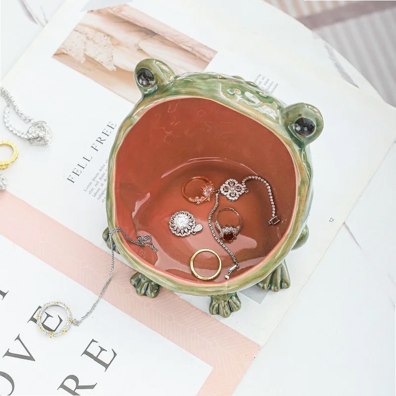 Seramik Kurbağa Takı Tabağı Bü - Ceramic Trinket Dish incelemesi ve fiyatı