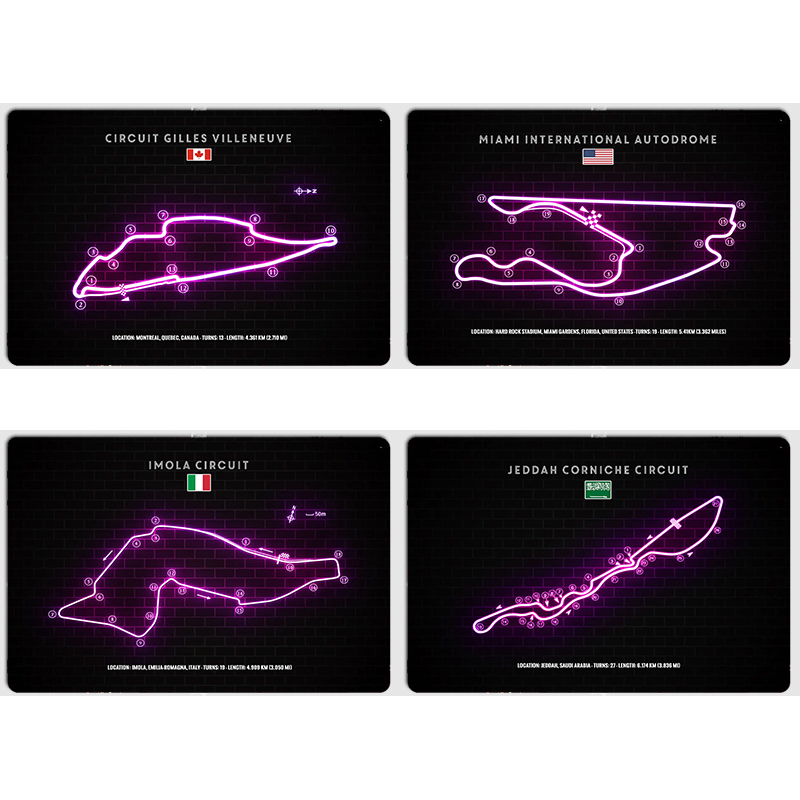 Gilles Villeneuve, Miami Grand - Home Decor Jeddah incelemesi ve fiyatı