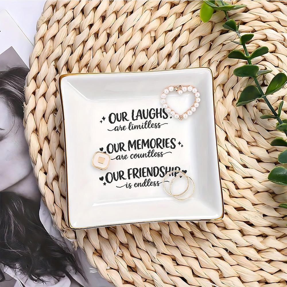 Takı Standı Arkadaşlık Sözü Ya - Ceramic Trinket Dish incelemesi ve fiyatı