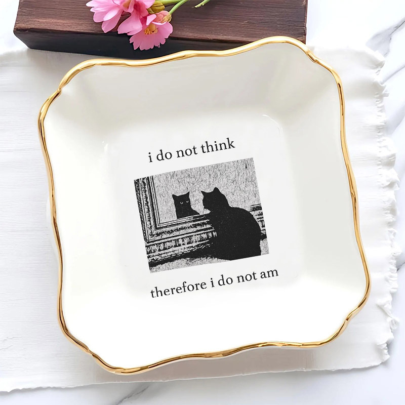 1 adet Ben Düşünüyorum Gözetim - Ceramic Trinket Dish incelemesi ve fiyatı