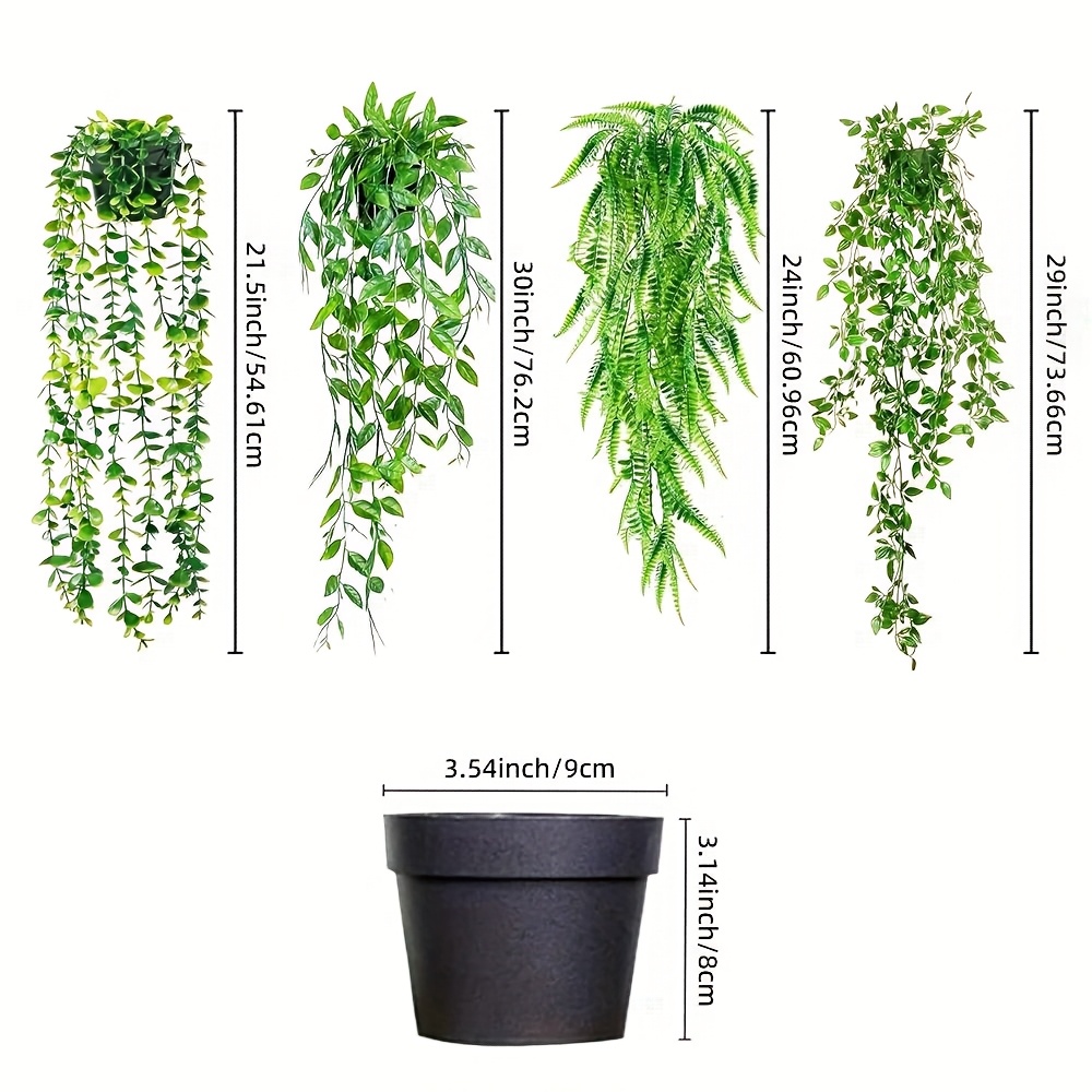 Yapay Asılı Yeşil Bitki Saksı  - Artificial Hanging Plants incelemesi ve fiyatı