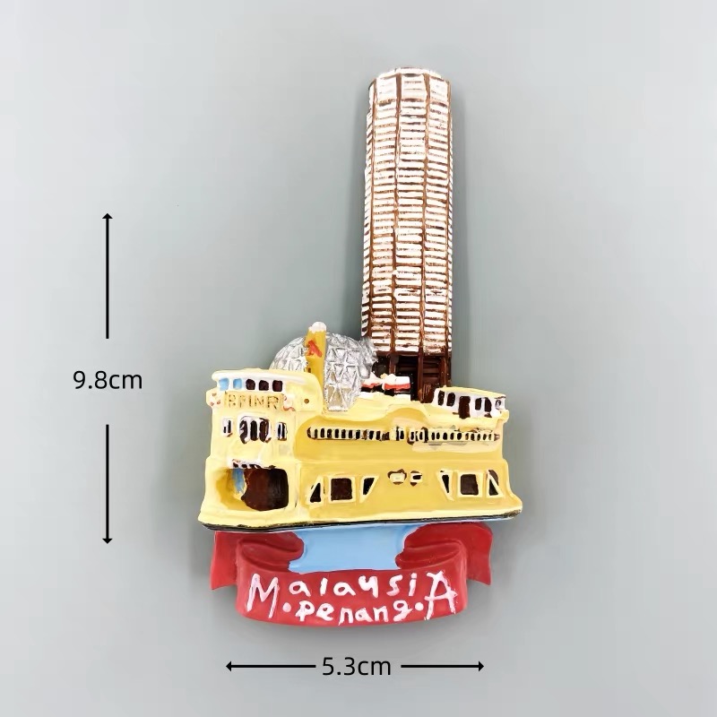 Malezya 3D Buzdolabı Mıknatısl - Home Decor Malaysia incelemesi ve fiyatı